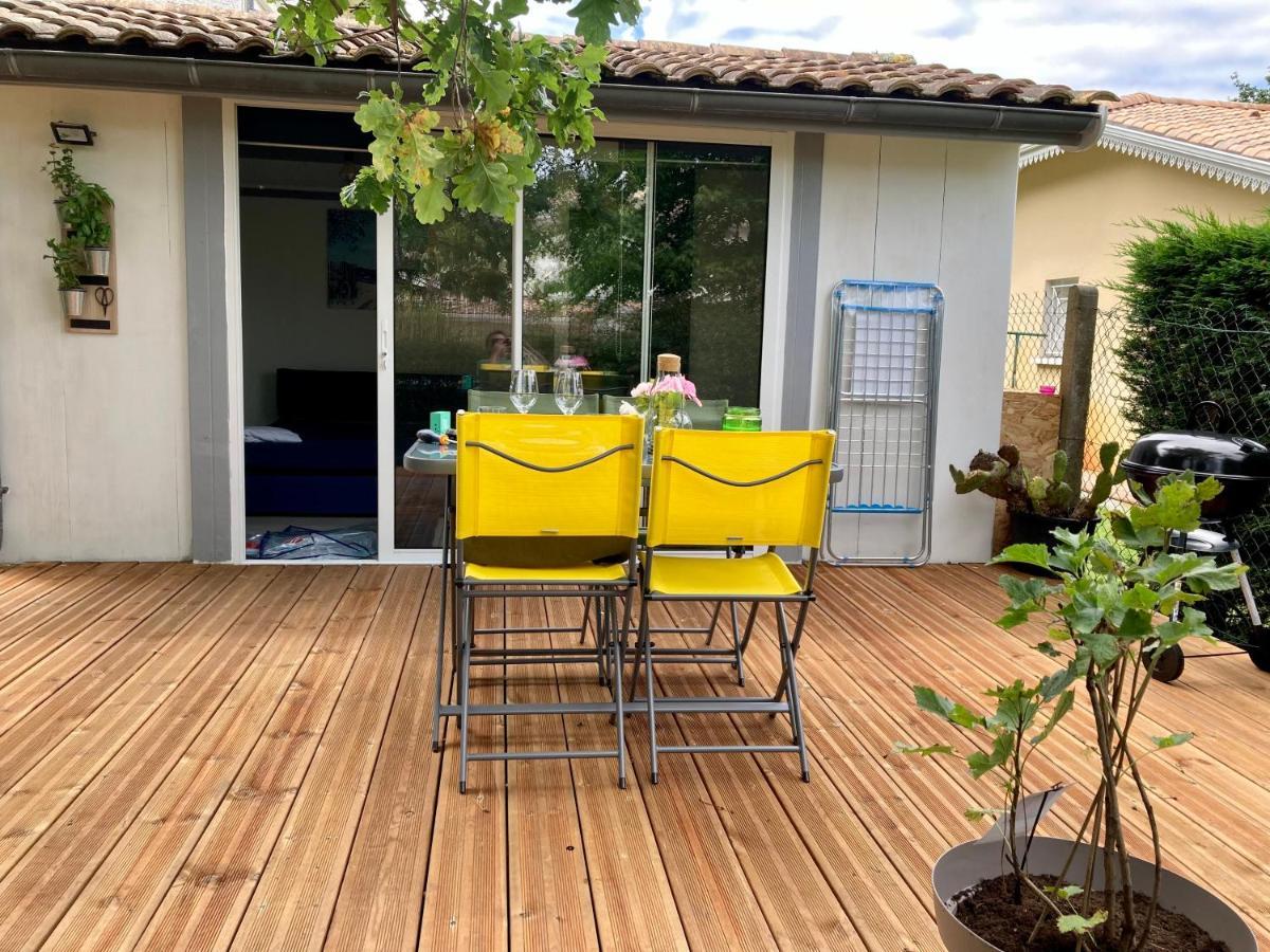 Charmant Chalet Avec Une Grande Terrasse Au Pyla ลาเตสเตอ-เดอ-บูค ภายนอก รูปภาพ
